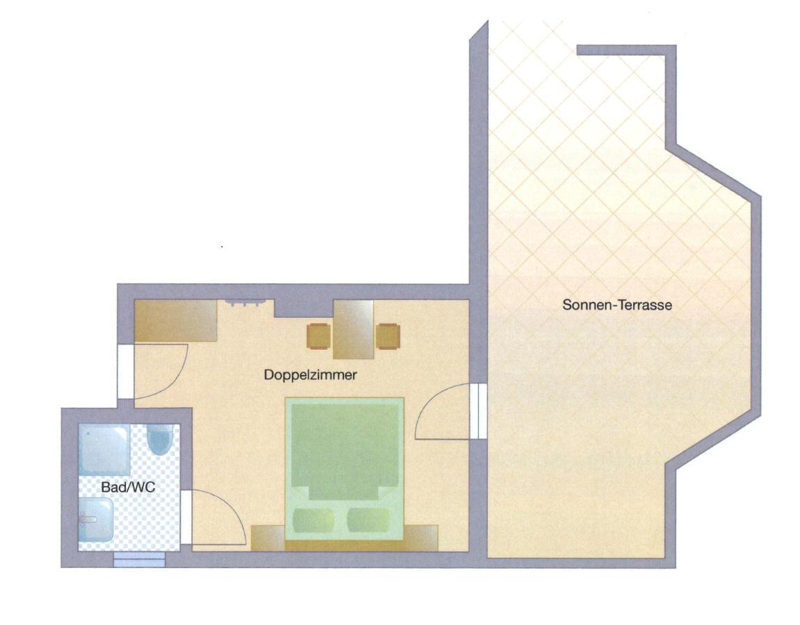フラッハウHaus Menewegerアパートメント 部屋 写真